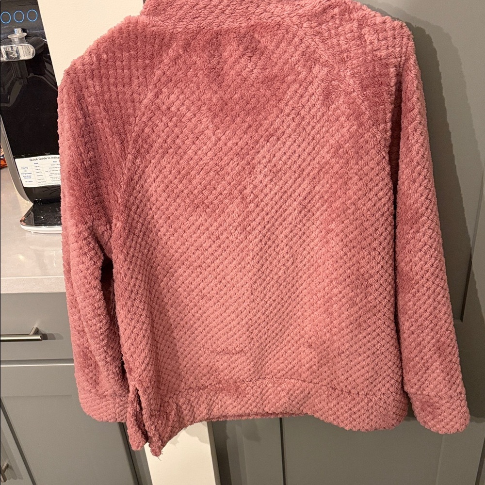 Avalanche Dusty Rose Teddy Jacket - Picture 3 of 4